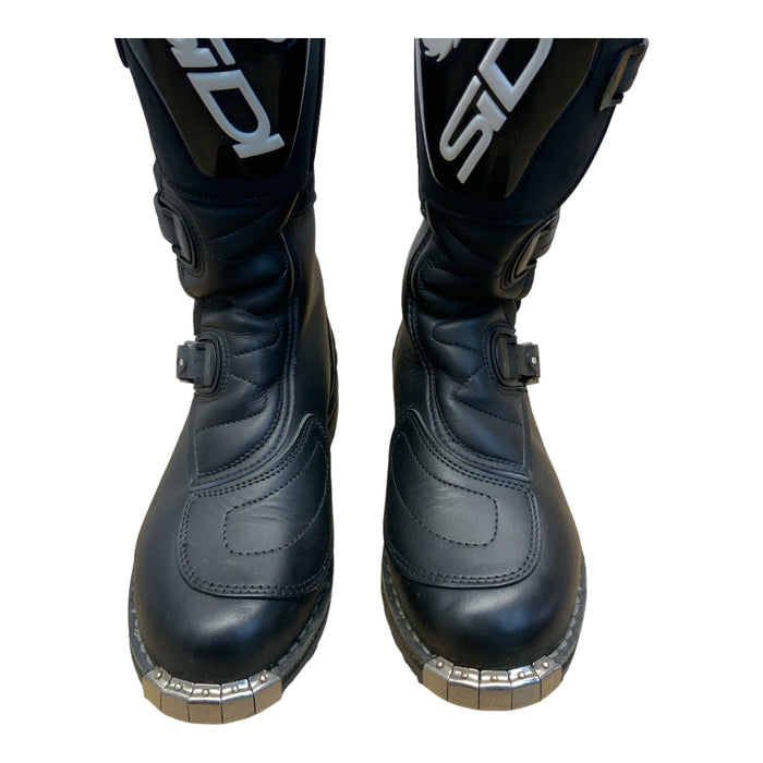 Used SIDI Trial Motorcycle Motorcross Black Boots - OMCB06A