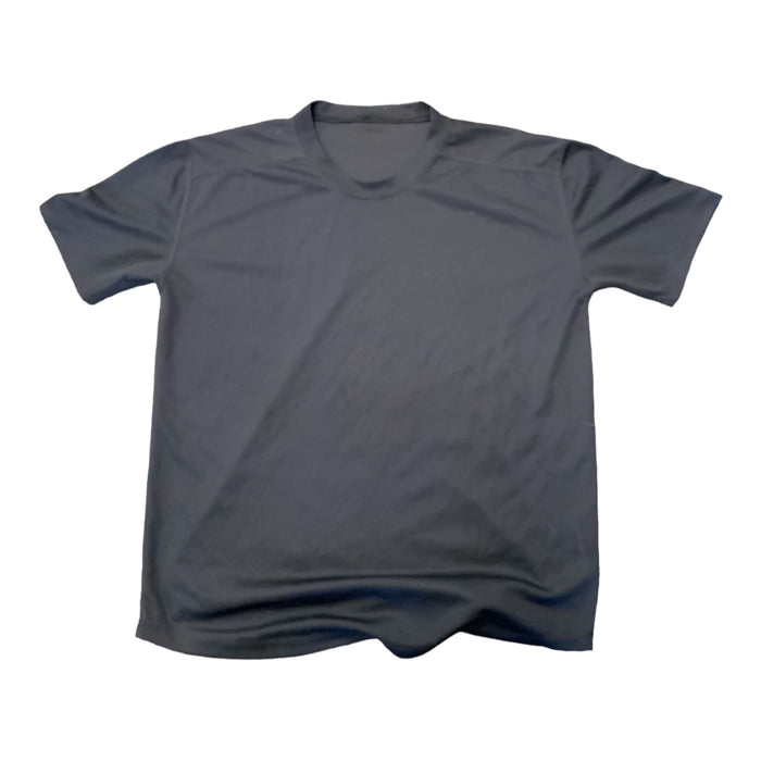 Male Black Breathable Wicking T-Shirt WKS57A