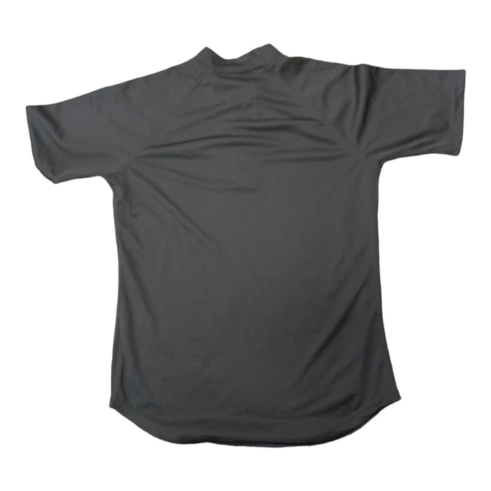 Male Black Breathable Wicking T-Shirt WKS60A