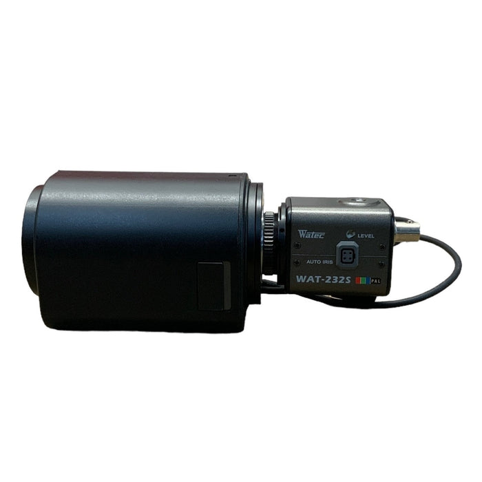 CCTV System Watec Wat-232S Day/Night Camera With TV Zoom Lens & Outdoor Housing