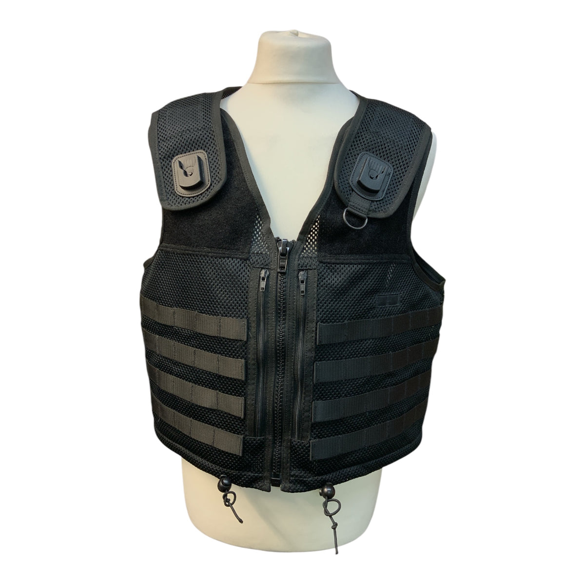 Aegis Molle Ex Police Tactical Vest Black Security Dog Handler