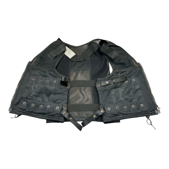 Aegis Molle Tactical Vest Black Ex Police Security Dog Handler OBTV05A