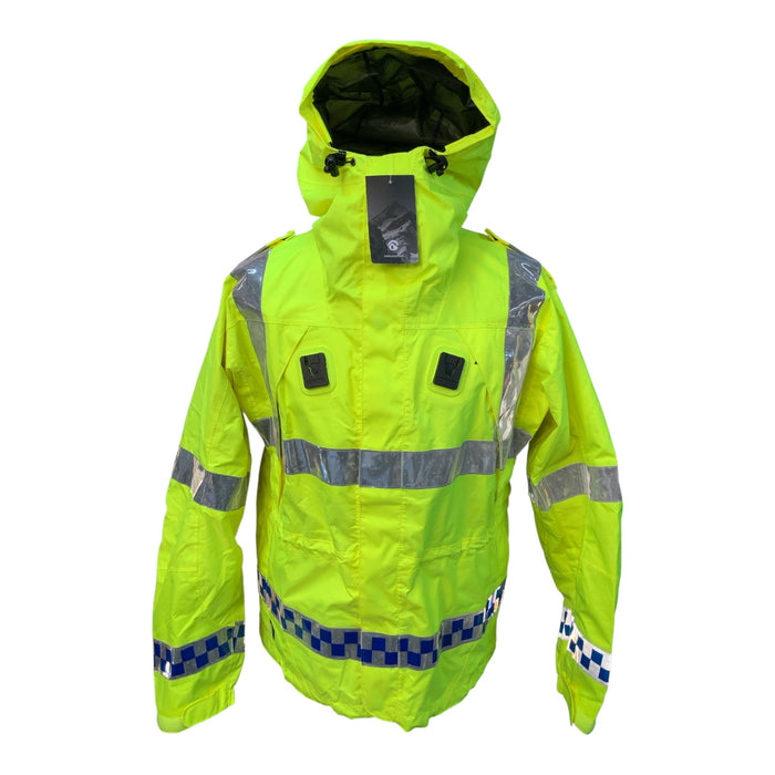 Keela Munro HiVis Yellow Dual Protection Jacket Tactical Hiking Medium KJ11N