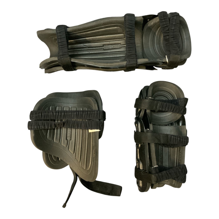 Riot Gear Set Forearm, Thigh, Shin And Guards  Ex Police Paintball Airsoft S10