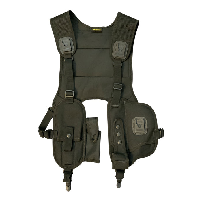 Protec Overt Harness Vest  Ex Police Pouch VESTOVT01