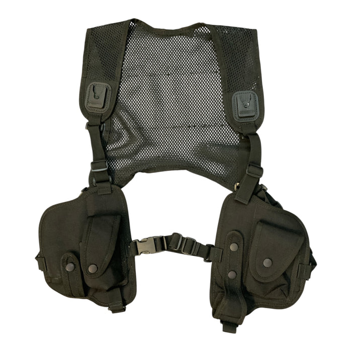 Protec Overt Harness Vest  Ex Police  Pouch Klikfast Docks VESTOVT03