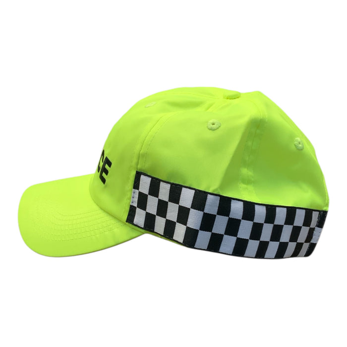 Hivis Yellow Police Branded Baseball Cap HVPOLCAP09