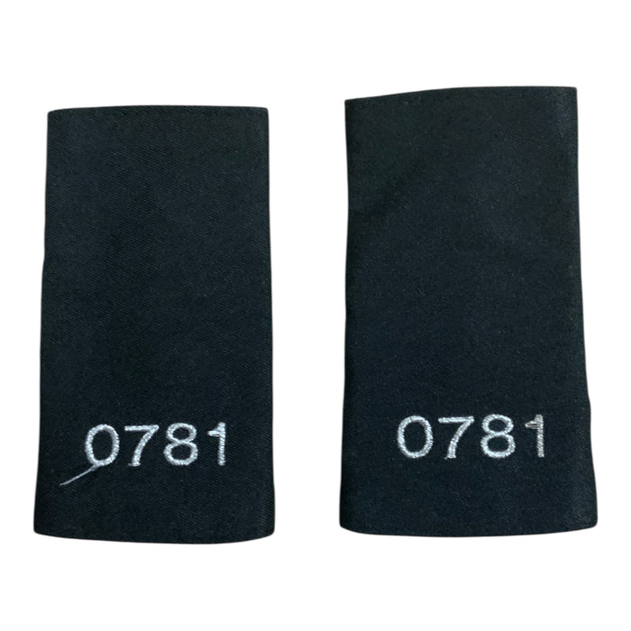 Numbered Rank Slides Various Colours / Ranks Film TV Theatre