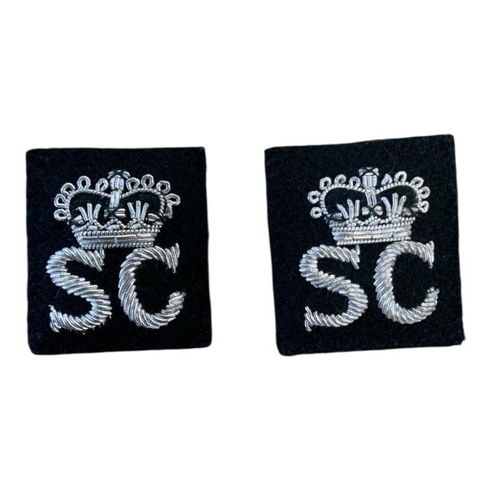 Silver Wire Sew On Special Constable Police Logo Police Branded