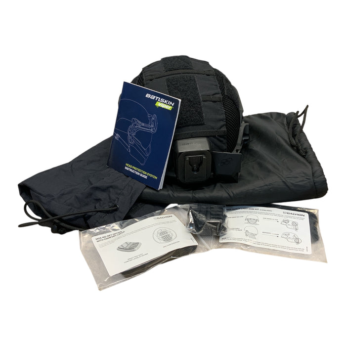 Revision Batlskin Viper P4 High Cut Black Ballistic Helmet Military Size Medium