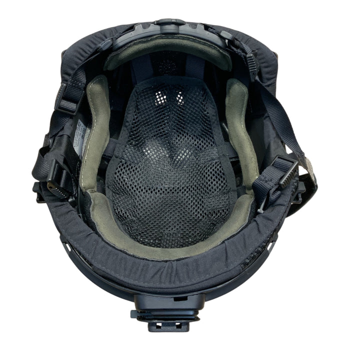 Revision Batlskin Viper P4 High Cut Black Ballistic Helmet Military Size Medium