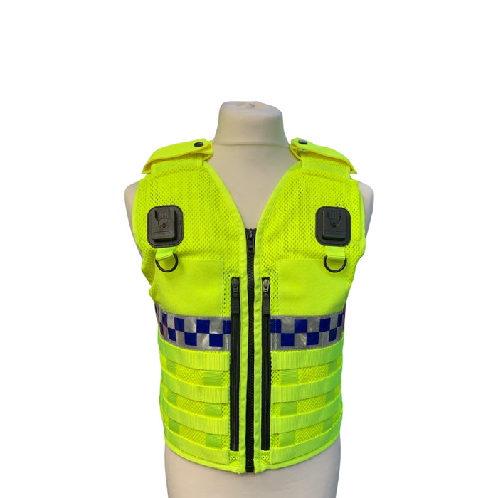 Molle Tactical Vest HiVis Yellow Ex Police Cooneen Protection New