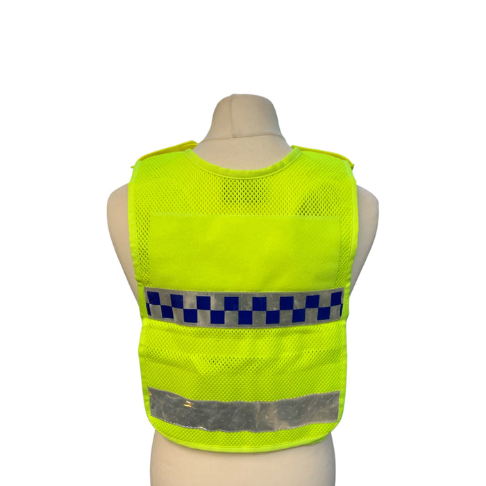 Molle Tactical Vest HiVis Yellow Ex Police Cooneen Protection New HV20N