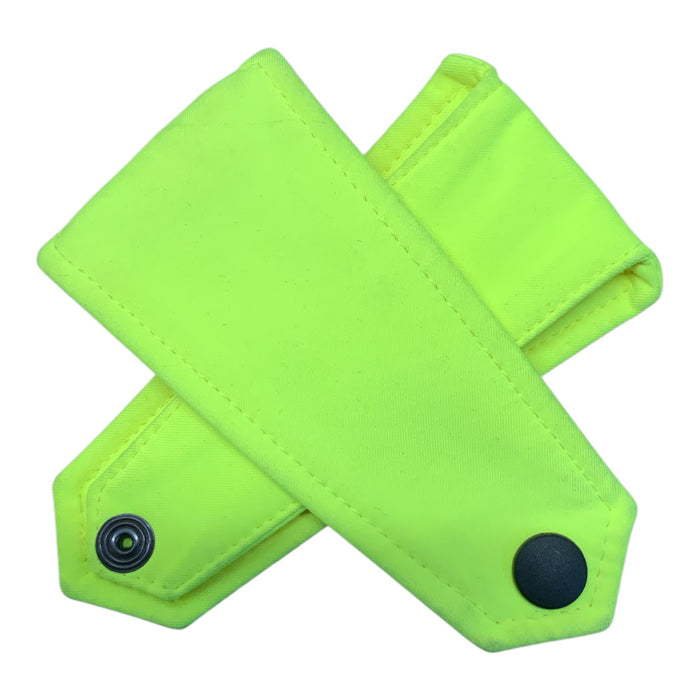 Plain Hi Viz Fabric Epaulettes Set 27cm Length