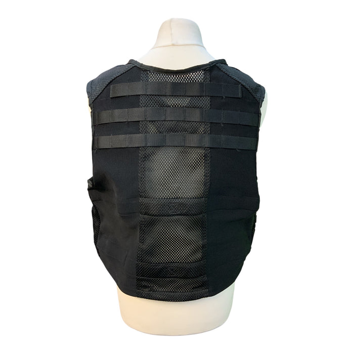 Aegis Molle Tactical Vest Black Ex Police Security Dog Handler OBTV05A