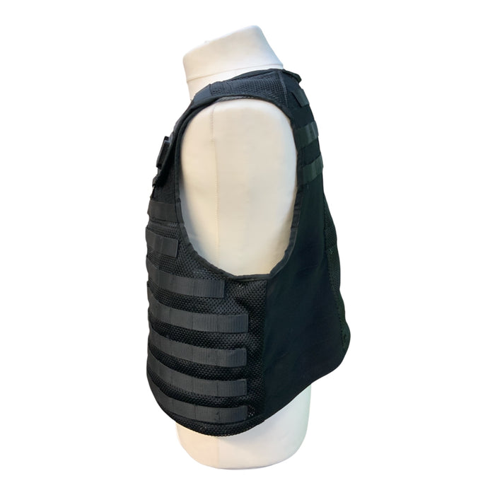 Aegis Molle Tactical Vest Black Ex Police Security Dog Handler OBTV05A