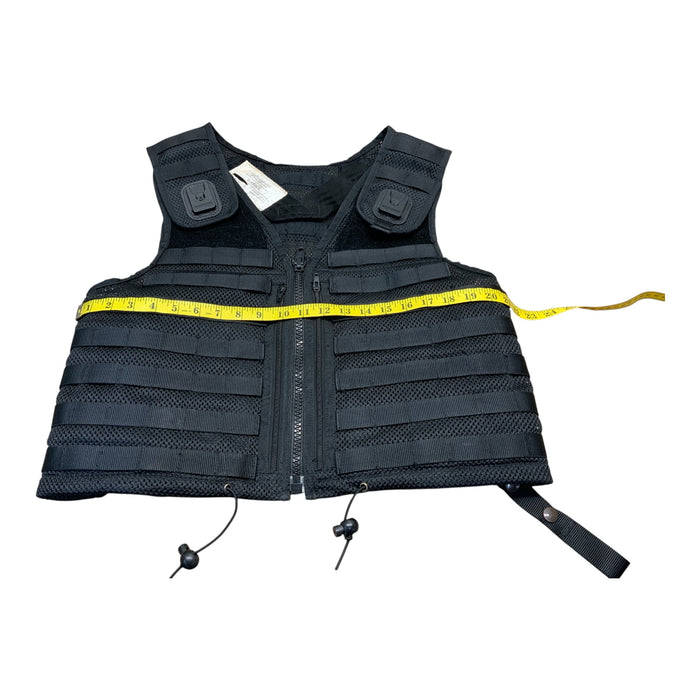 Aegis Molle Tactical Vest Black Ex Police Security Dog Handler OBTV05A