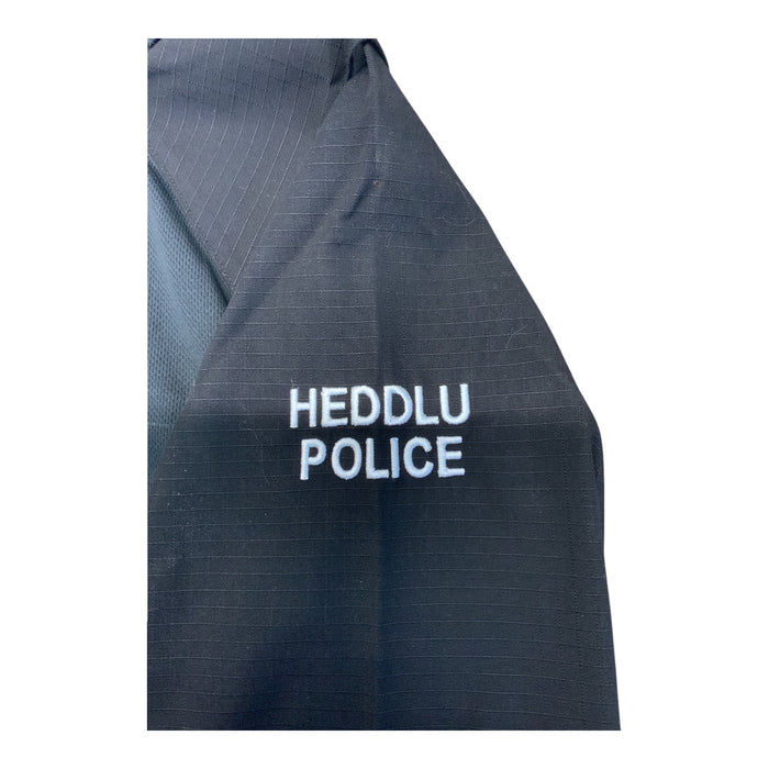 Heddlu Police Branded UBACS Male Black Long Sleeve Wicking Top WKS68MA