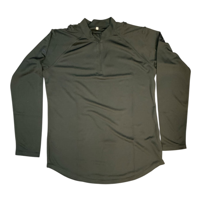 Wicking Shirt Police Branded (In Blue) Male Long Sleeve Top Black New WKS69N