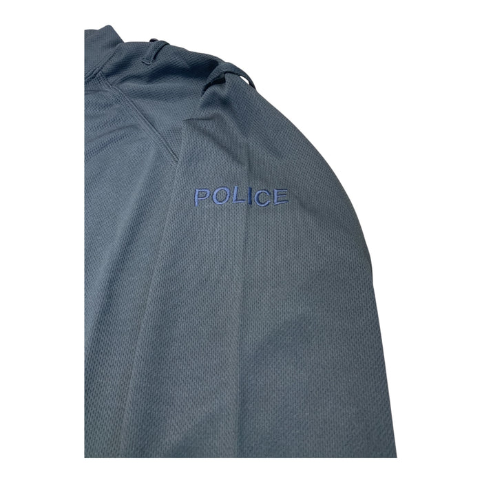 Wicking Shirt Police Branded (In Blue) Male Long Sleeve Top Black New WKS69N