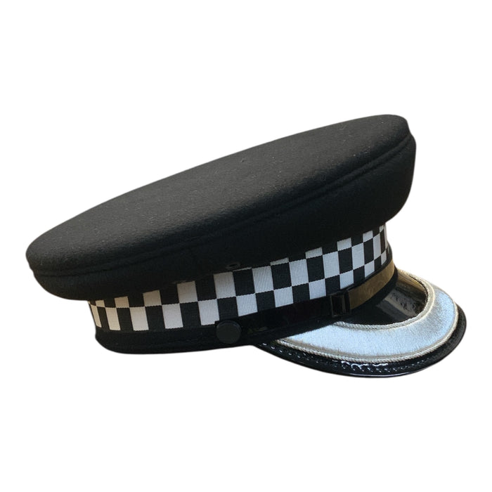 Chief Superintendent Silver Banded Flat Peaked Cap Collectors SBPKCAP3A