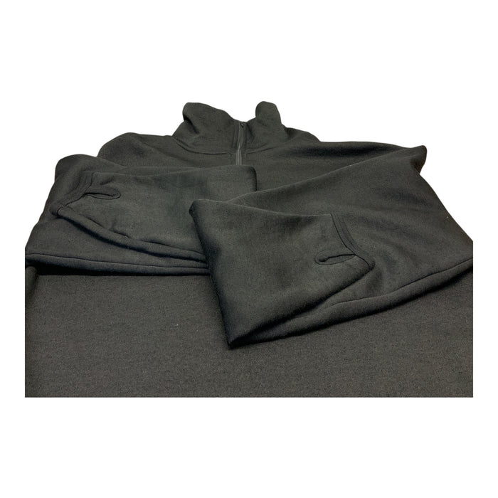 Arktis Antartica Fleece 1/4 Zip Merino Wool XXLarge Black AF03A