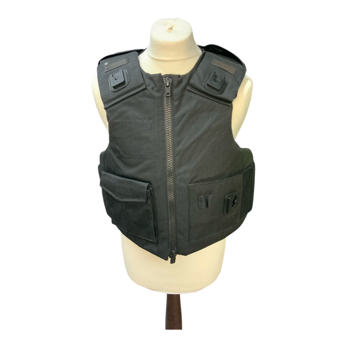 Mehler Body Armour Stab Vest Black Ex Police ARM-OVT-BLK-25A