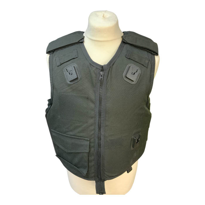 Highmark Body Armour Stab Vest Black Ex Police ARM-OVT-BLK-27A