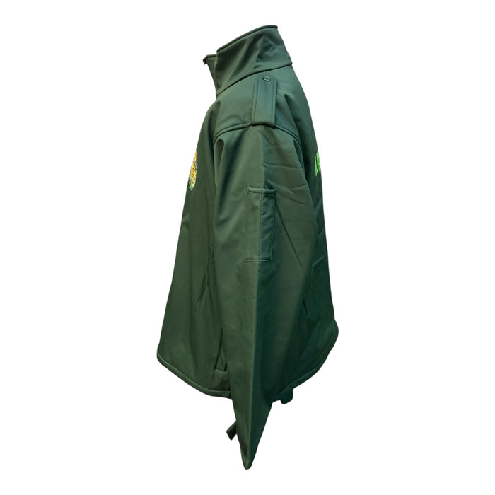 NHS Branded Ex Ambulance Green Softshell Fleece Jacket GPC03AN