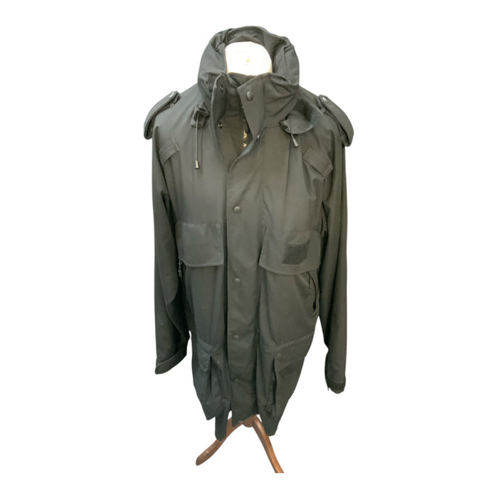 Ex Police Tactical Jacket  Black 3/4 length Size L/T OJ214