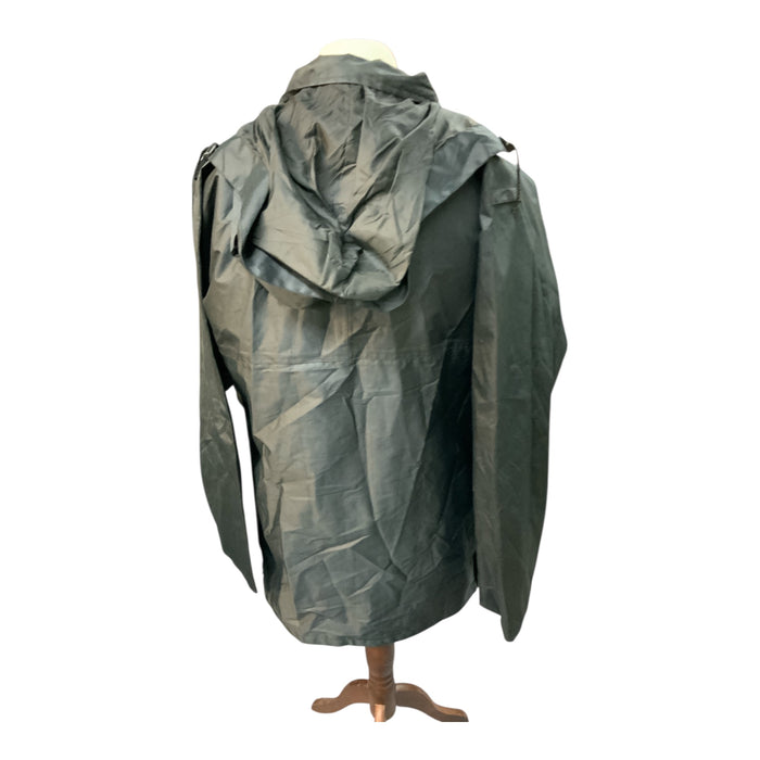 Ex Police Lightweight Black Polyester Waterproof Jacket OJ233
