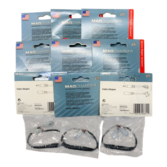 Job Lot 9 x MagLite ARXX228 Cable Adaptor