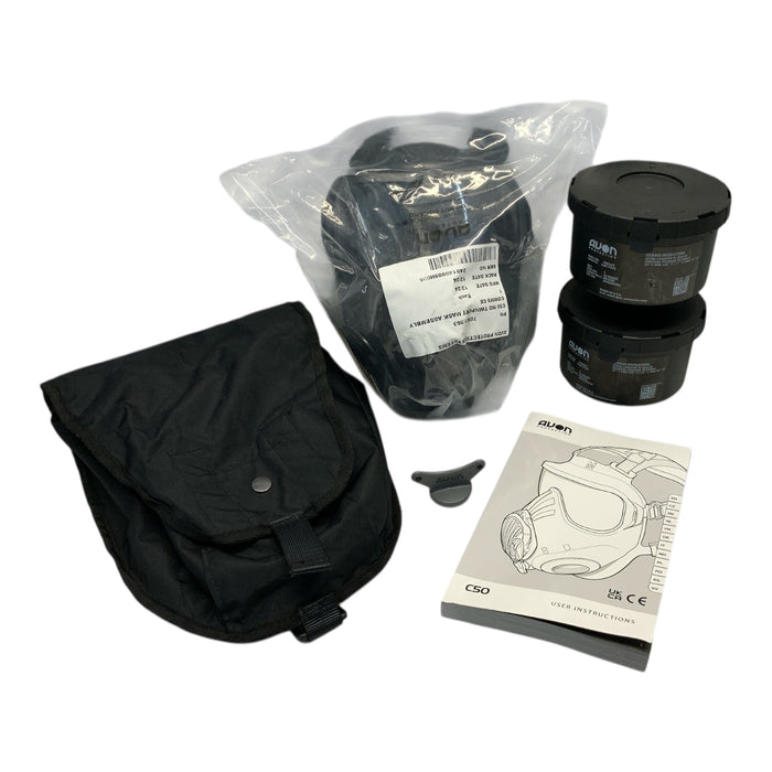 Avon C50 Respirator Gas Mask Full Set - New - AVC50N1