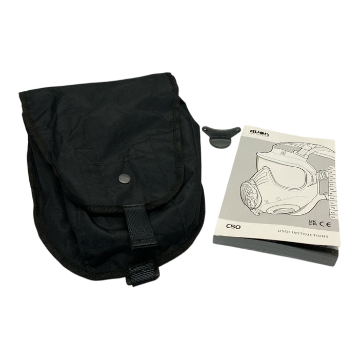 Avon C50 Respirator Gas Mask Full Set - New - AVC50N1