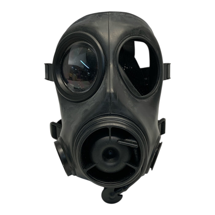 Avon FM12 Gas Mask Respirator Single Port Missing Lens FM12ODD1