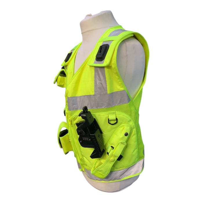 Protec Tactical Vest Hi Viz Security Marshal Dog Handler Events HV22A