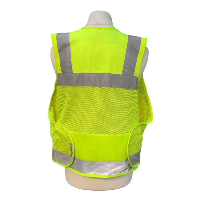 Protec Hi Viz Tactical Vest Security Marshal Dog Handler Events ODDHV19B
