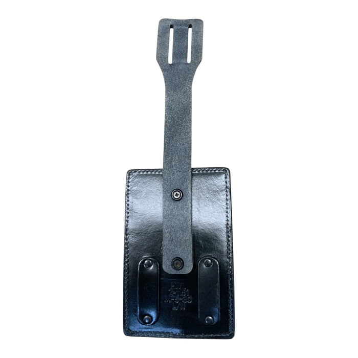 PWL Leather Double MP5 Magazine Ammo Pouch For Belts And Duty Belts BLTAMO06A