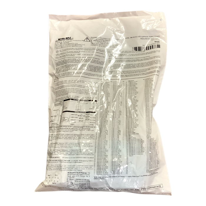 Woodway Whelen M4 Series LED Lighthead Single Colour Red - New