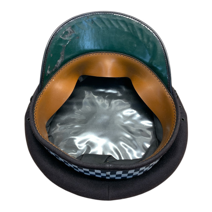 Peaked Cap Silver Braided Black Cord 60cm Theatre Film TV ODDSBPKCAP1B