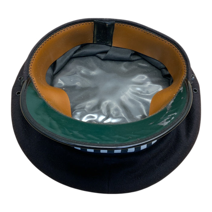 Peaked Cap Silver Braided Black Cord 60cm Theatre Film TV ODDSBPKCAP1B