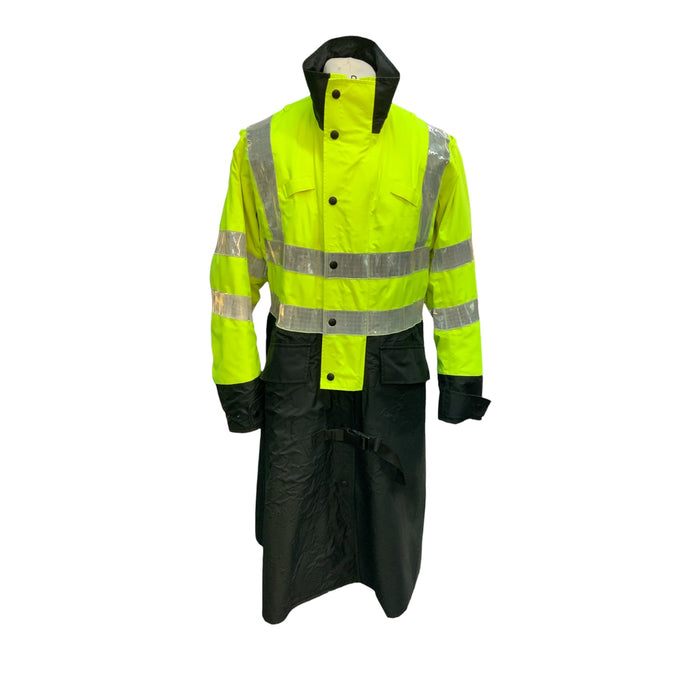 Yaffy Goretex Riding Coat Hi Viz Yellow and Black Small EQUINECOAT01