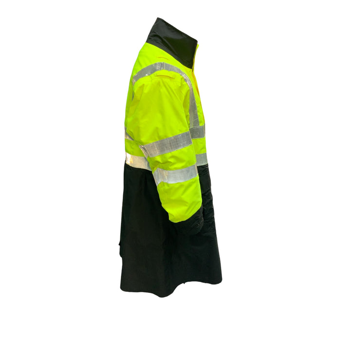 Yaffy Goretex Riding Coat Hi Viz Yellow and Black Small EQUINECOAT01