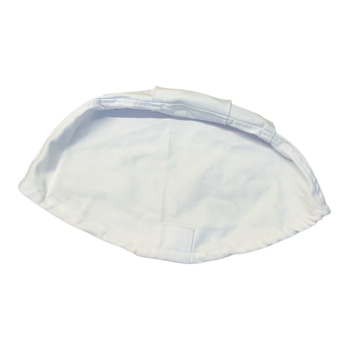 White GS Mk6 Combat Helmet Cover CAPCOV05