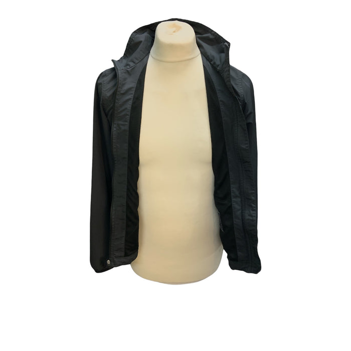 Ariat Ideal Windbreaker Ladies Medium Black/Charcoal EQUINEJKT01