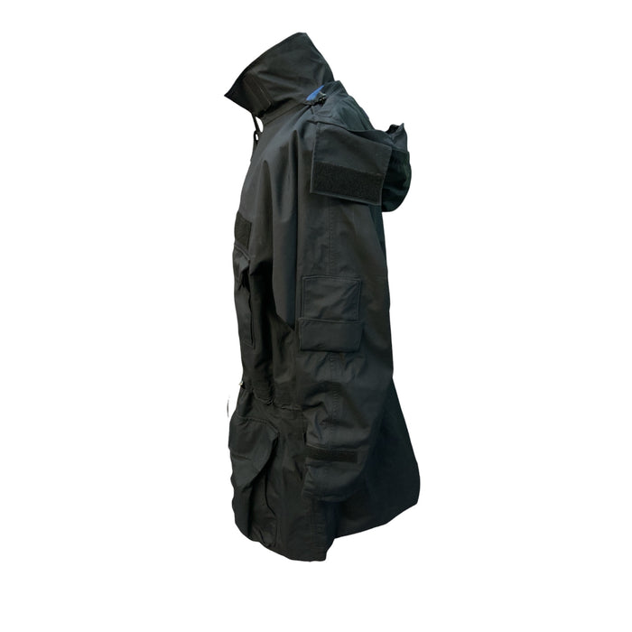 Permatex Weatherproof Long Coat Vintage Ex Police Black Motorbike Equine OJ238A