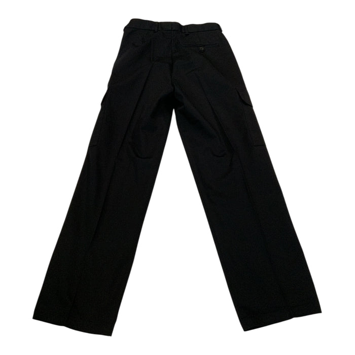 Cargo Combat Mens Uniform Smart Trouser By Churchill Black  D5U