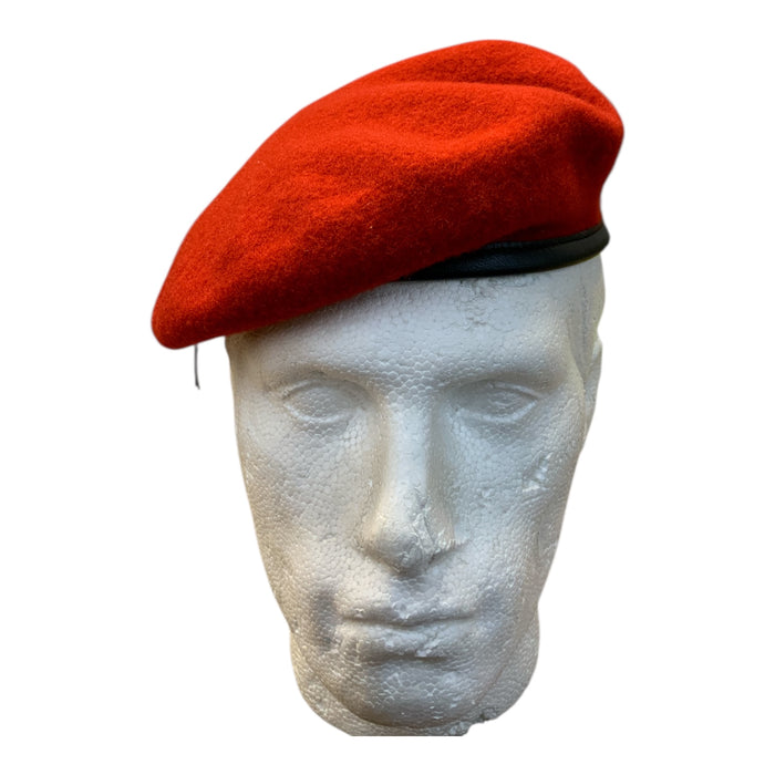 Like German Army Bundeswehr Red Wool Beret