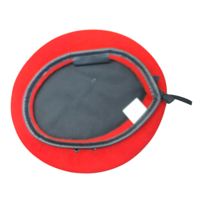 Like German Army Bundeswehr Red Wool Beret