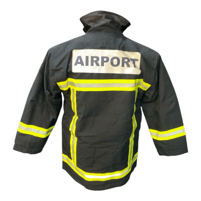 Airport Fire Tunic Jacket Fireman Hi Vis Reflective FIREJKT05AN